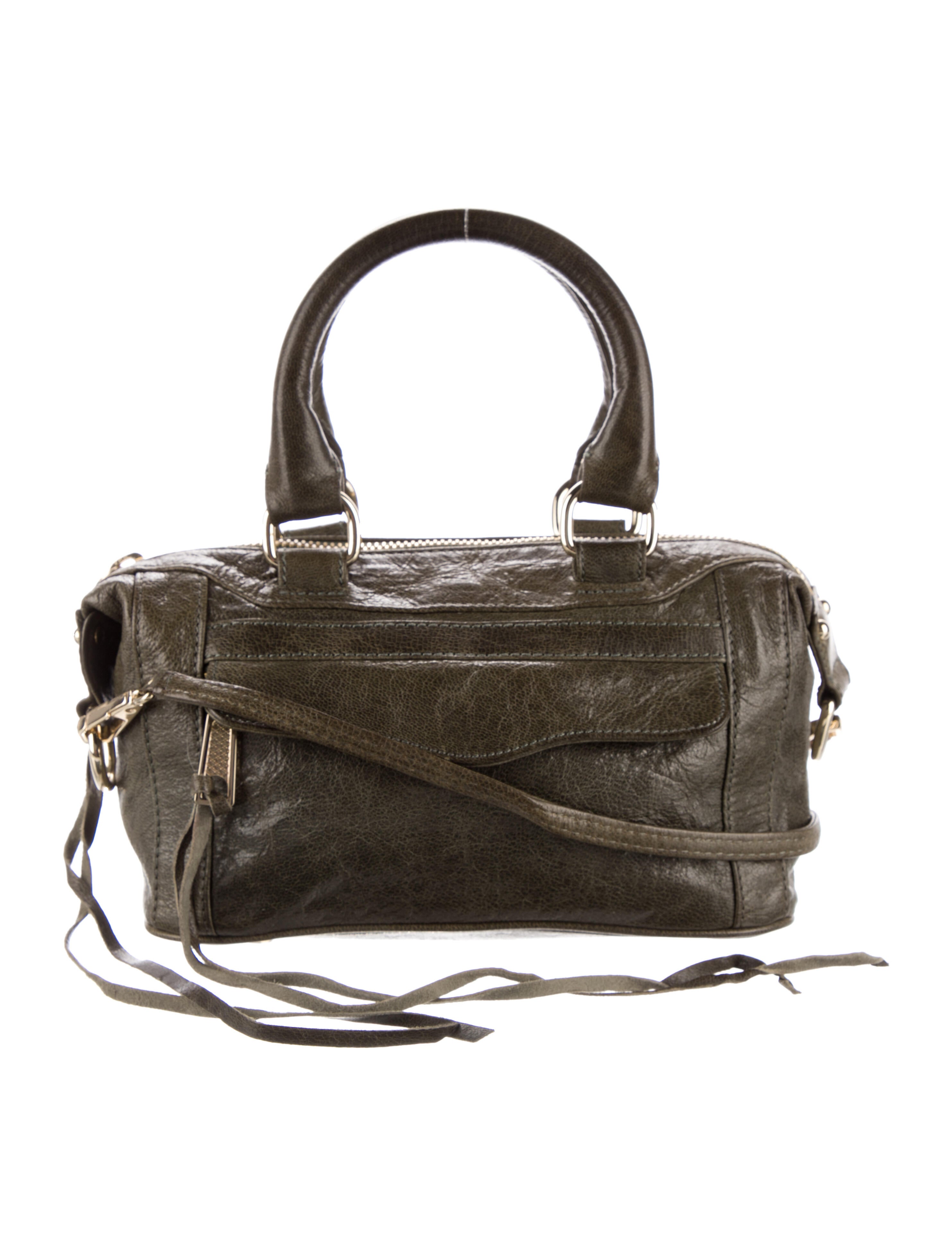 Rebecca Minkoff Leather Handle Bag Green Handle Bags, Handbags