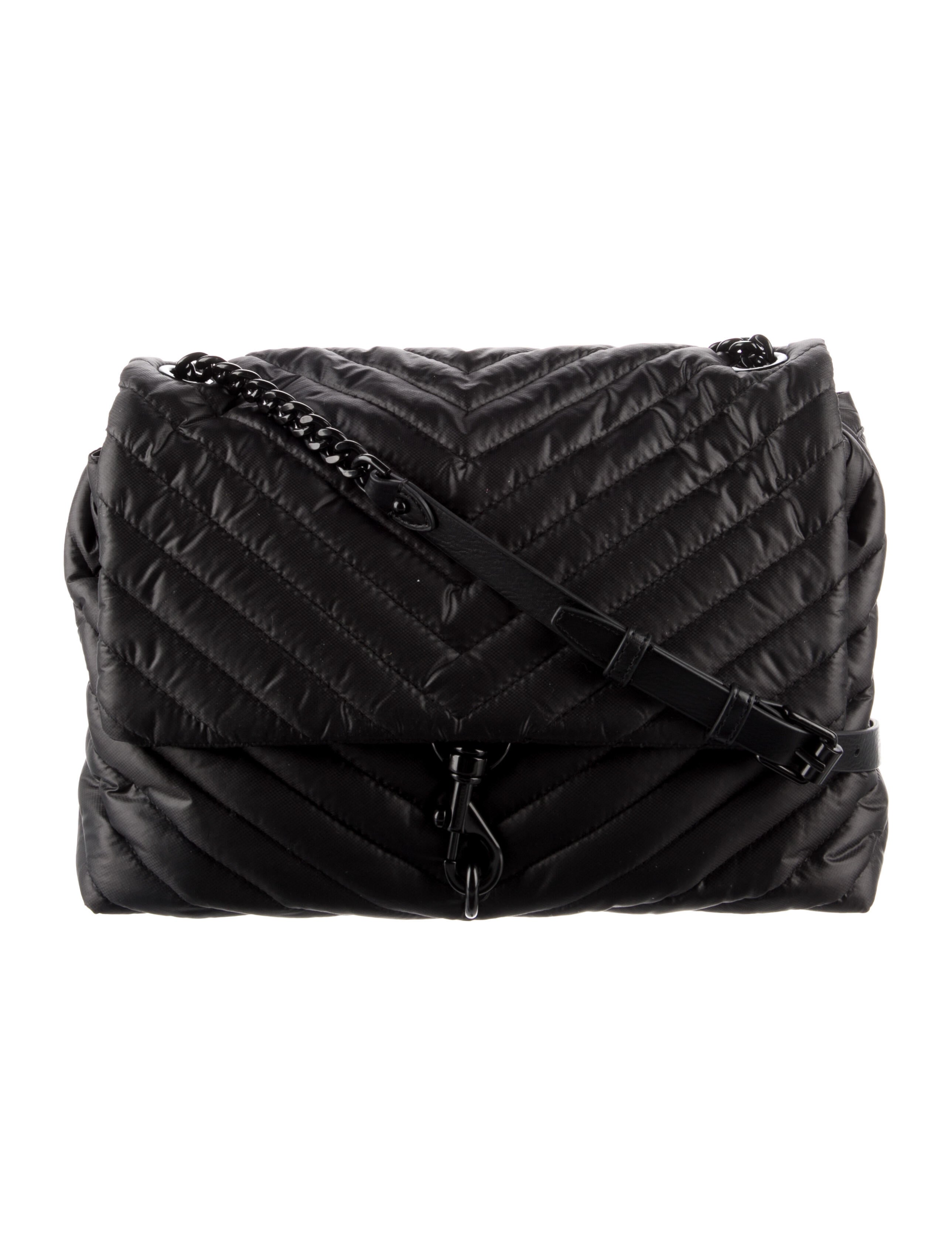 Rebecca Minkoff Nylon Puffed Crossbody Bag w/Tags Black Crossbody
