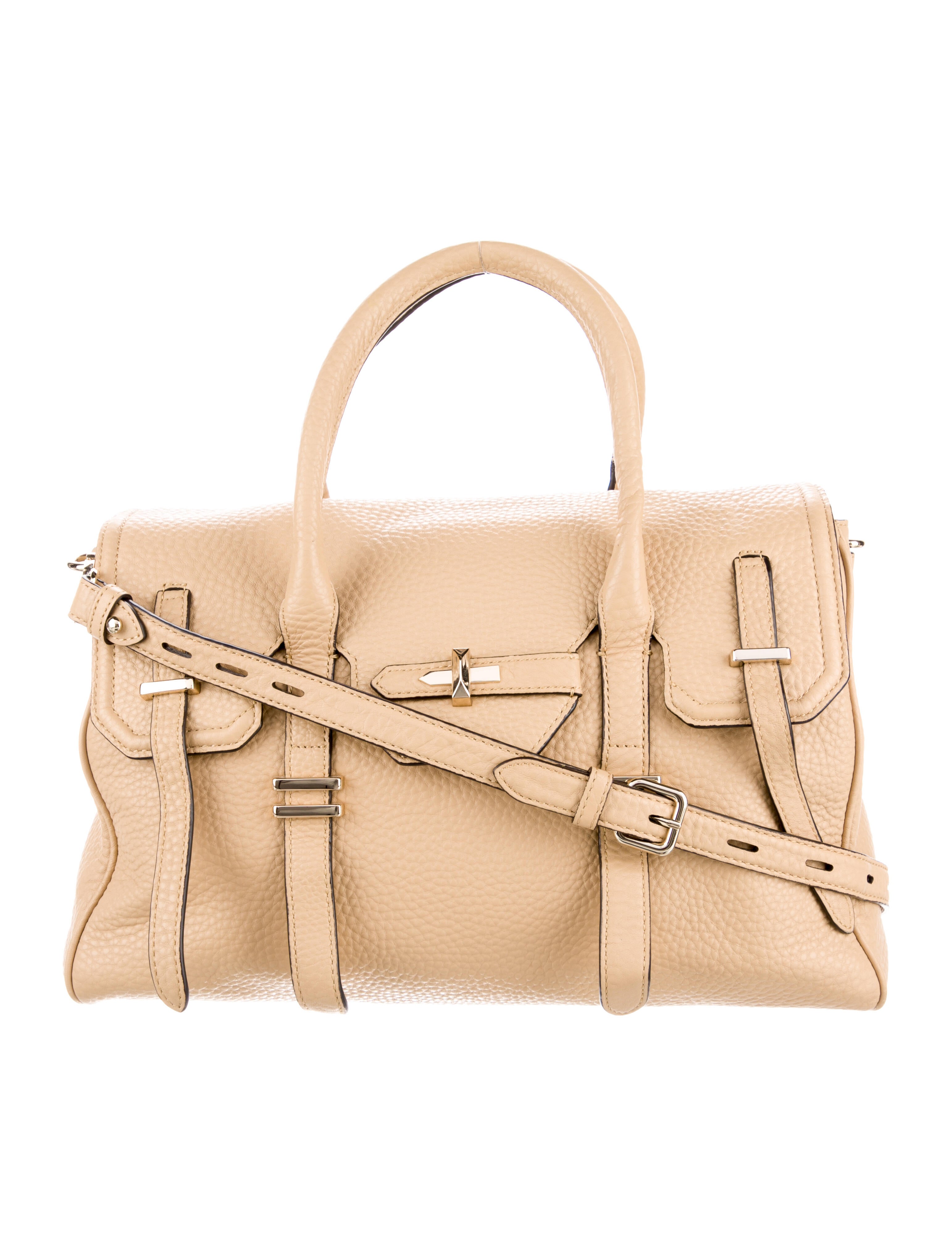Rebecca Minkoff Leather Handle Bag Neutrals Handle Bags, Handbags