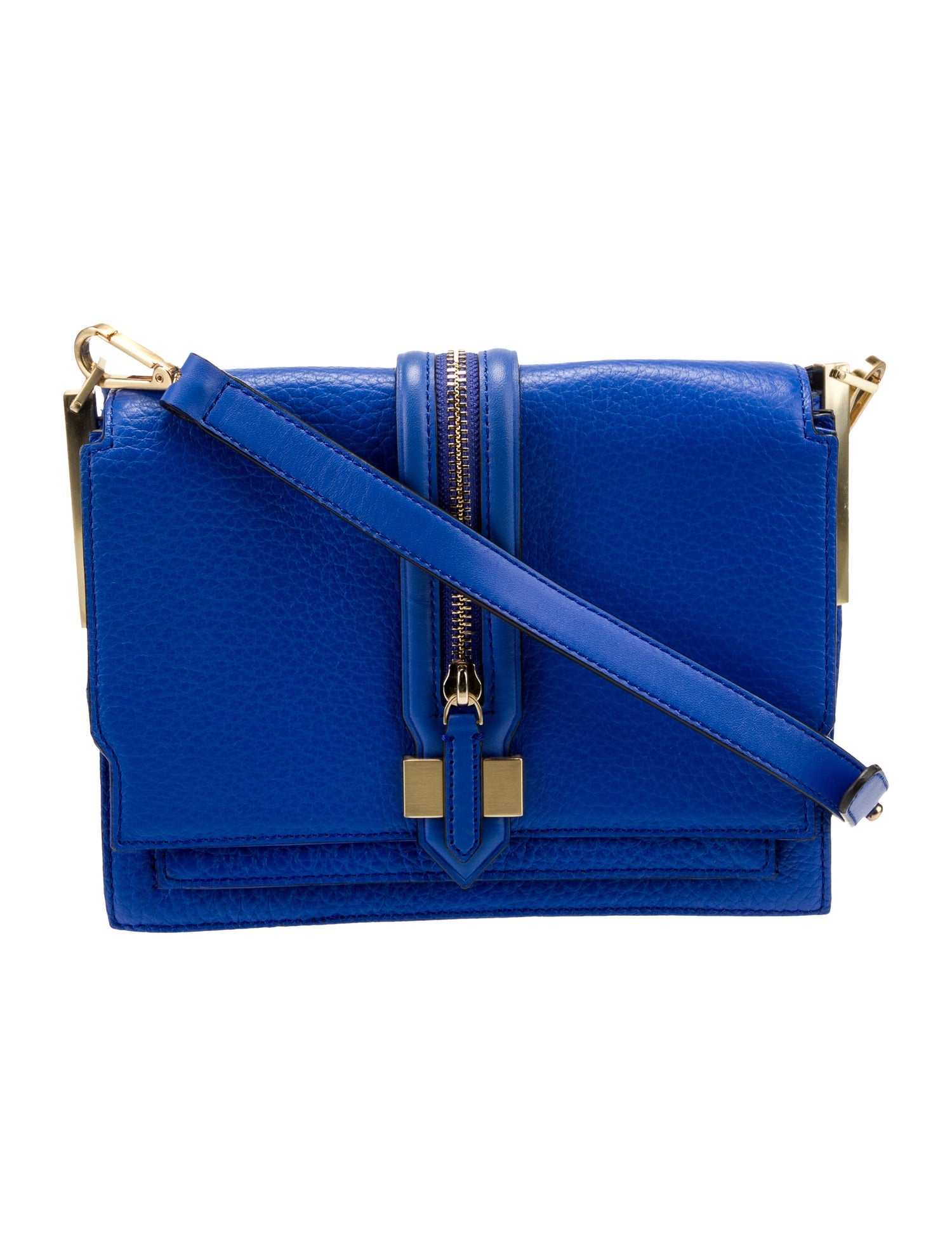 Rebecca Minkoff Leather Crossbody Bag Blue Crossbody Bags, Handbags WRM117963 The RealReal