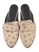 Rebecca Minkoff Suede Floral Print Mules