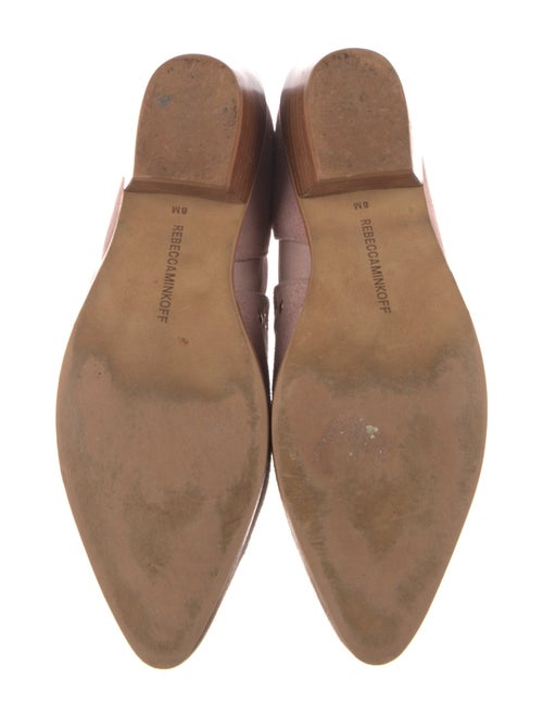 Rebecca Minkoff Suede Eyelet Trim Lace-Up Boots