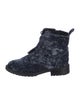 Rebecca Minkoff Velvet Tie-Dye Print Combat Boots