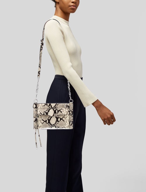 Rebecca Minkoff Embossed Leather Crossbody Bag