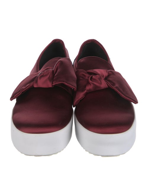 Rebecca Minkoff Satin Bow Accents Sneakers