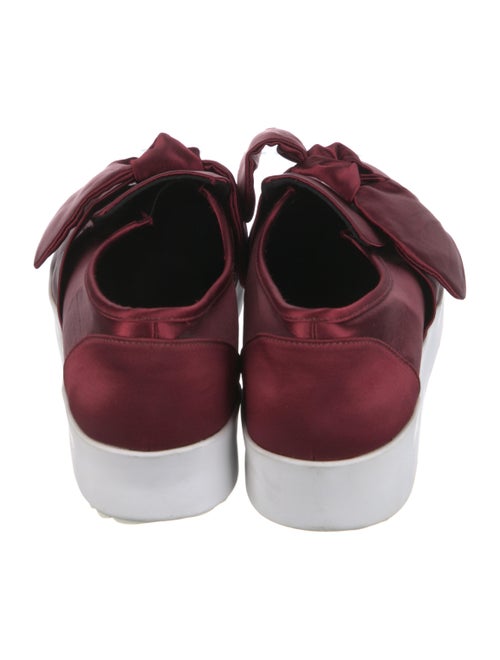 Rebecca Minkoff Satin Bow Accents Sneakers