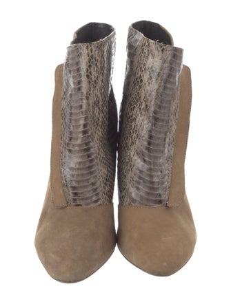 Rebecca Minkoff Suede Animal Print Boots