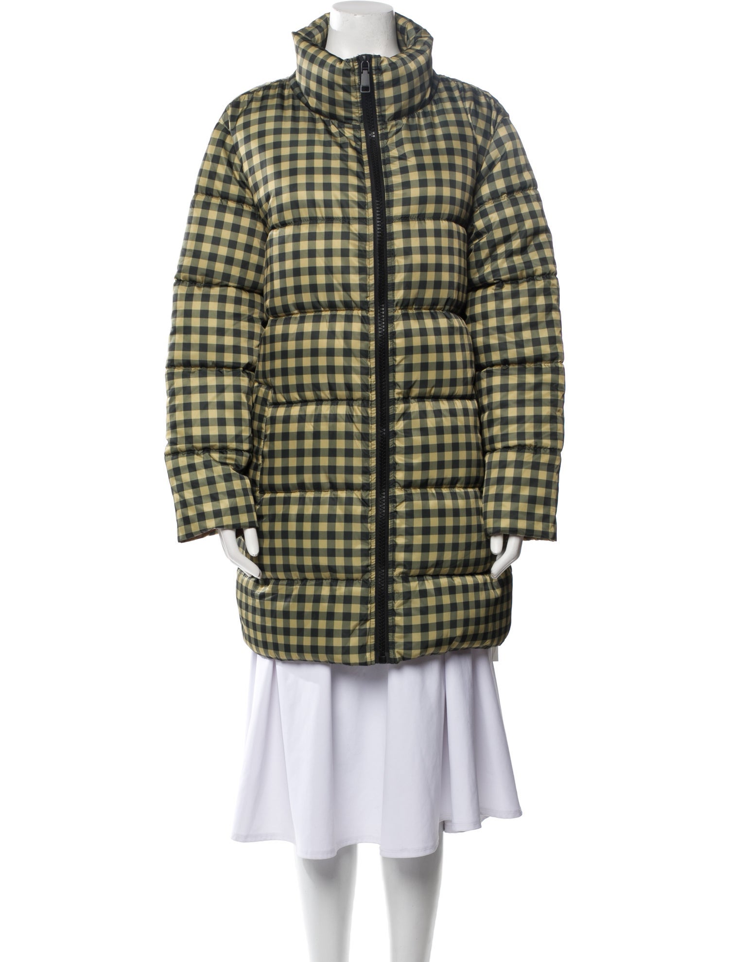 Rebecca Minkoff Plaid Print Coat