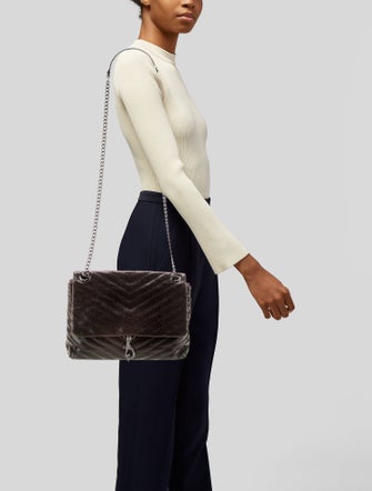 Rebecca Minkoff Embossed Leather Shoulder Bag
