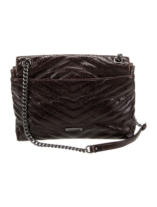 Rebecca Minkoff Embossed Leather Shoulder Bag