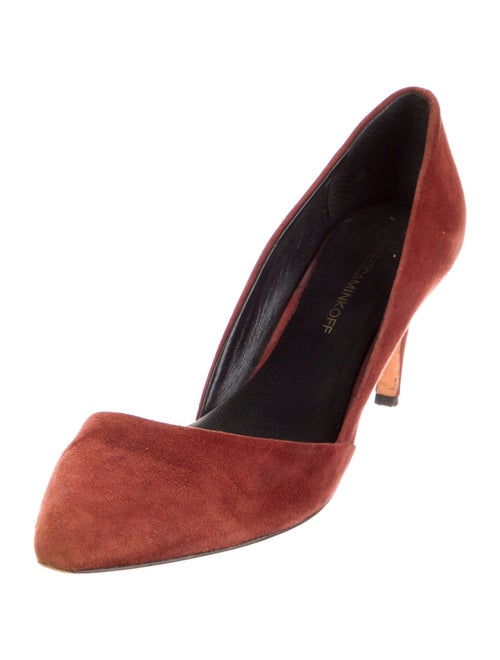Rebecca Minkoff Suede D'Orsay Pumps