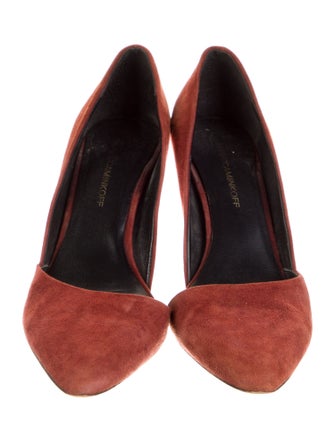 Rebecca Minkoff Suede D'Orsay Pumps