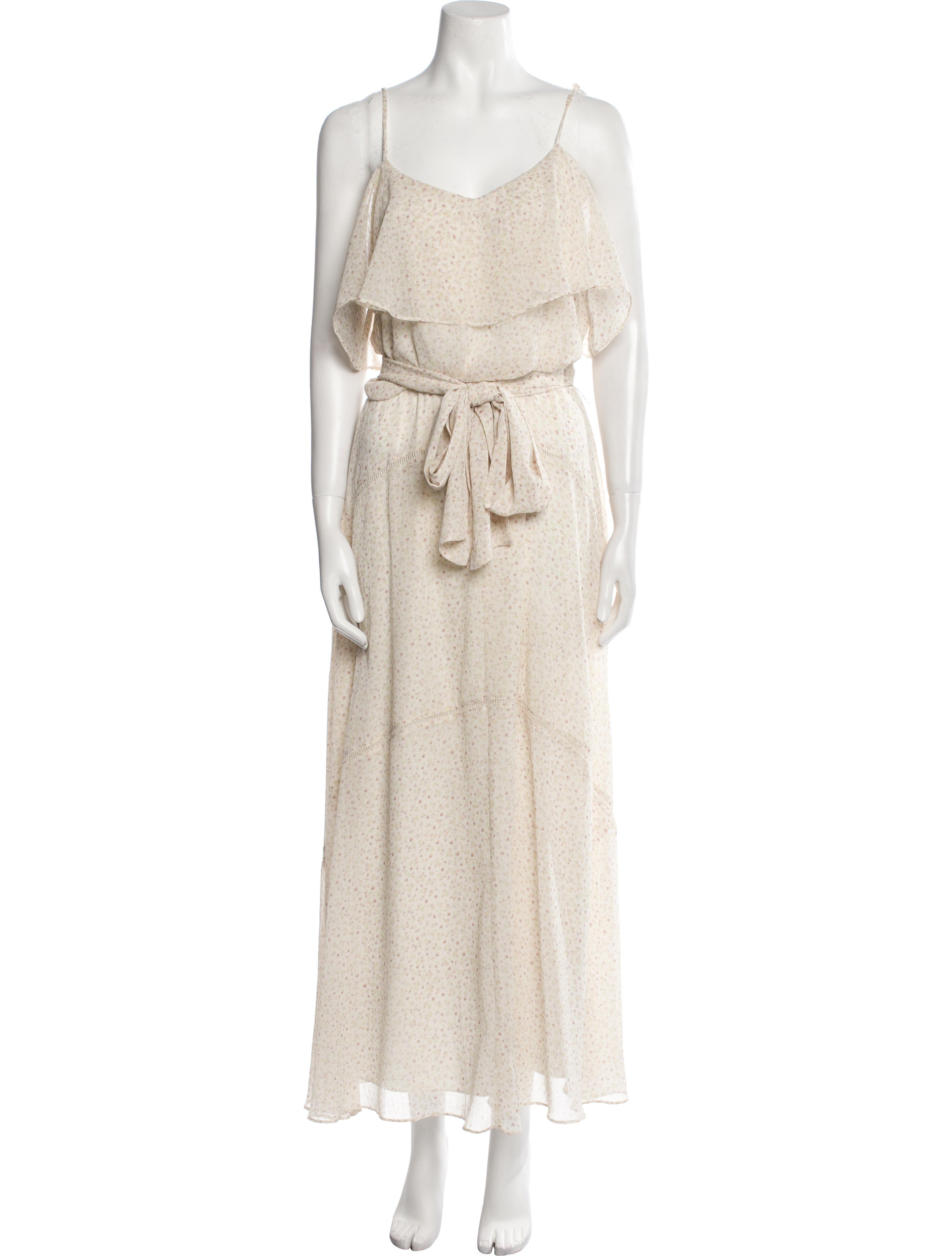 Rebecca Minkoff Square Neckline Long Dress