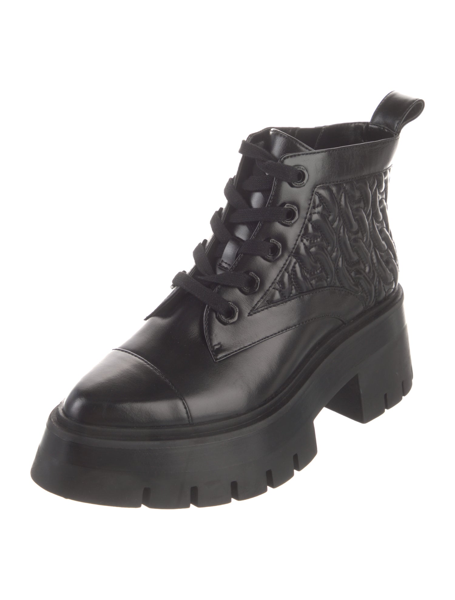 Rebecca Minkoff Leather Combat Boots