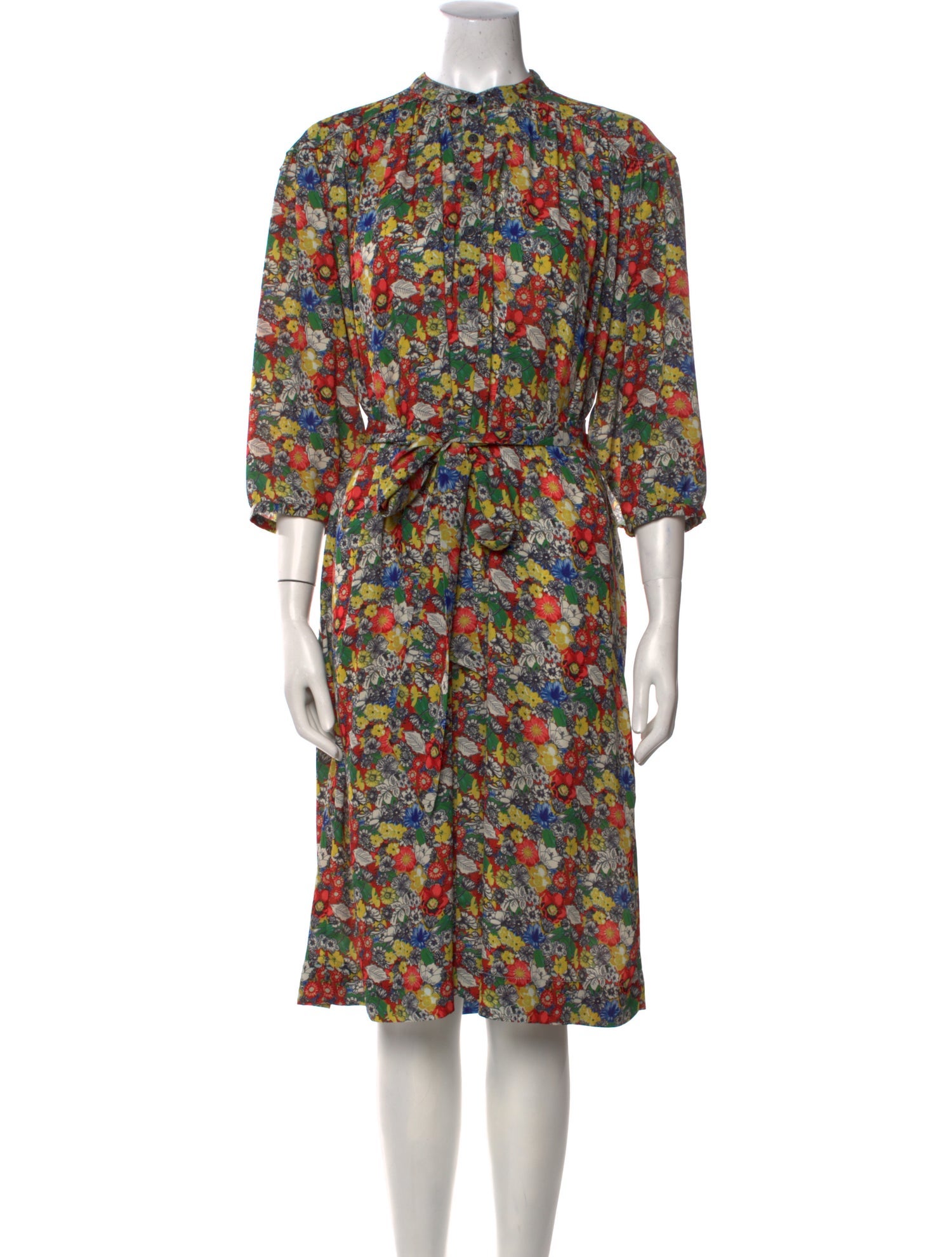 Rebecca Minkoff Floral Print Knee-Length Dress