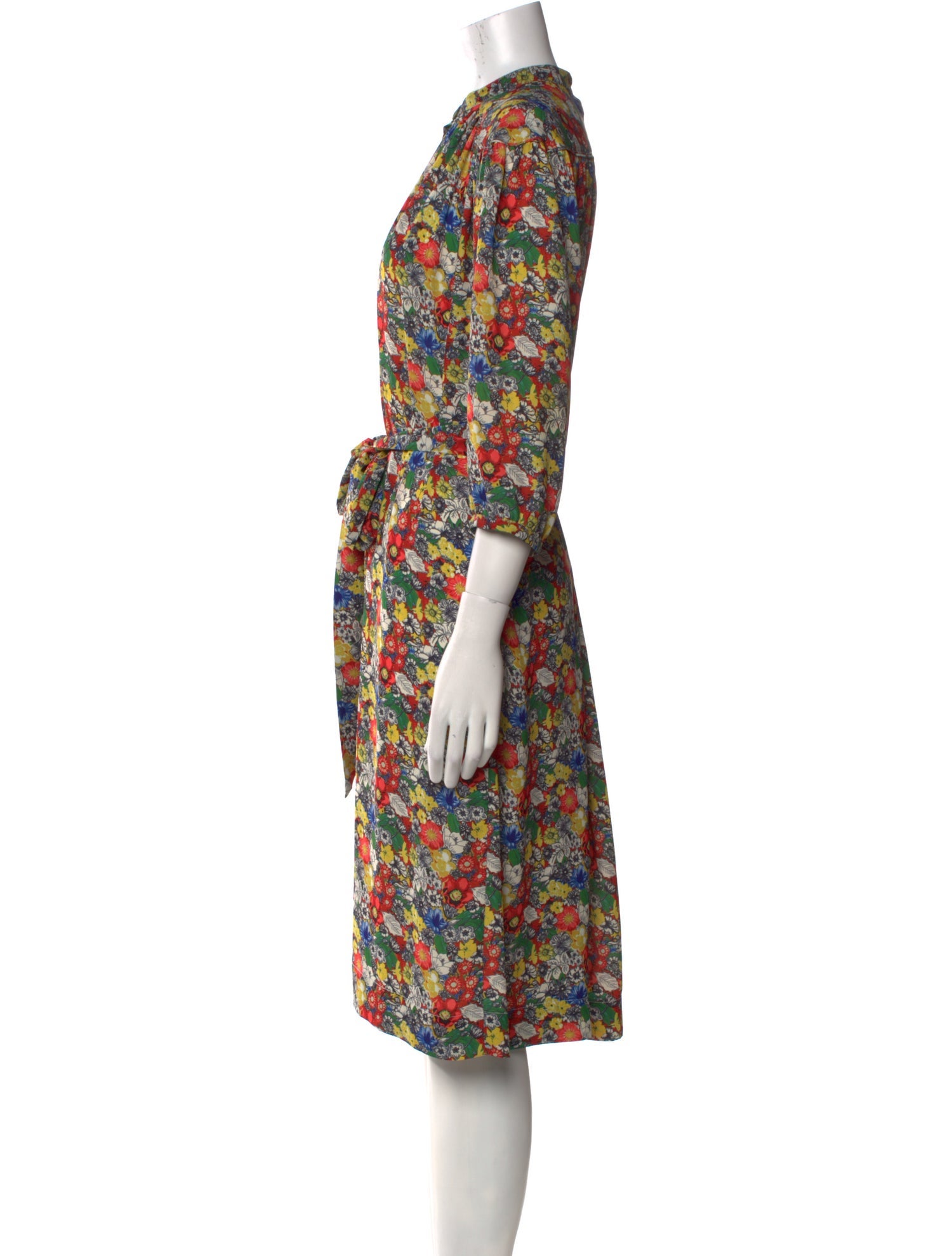 Rebecca Minkoff Floral Print Knee-Length Dress