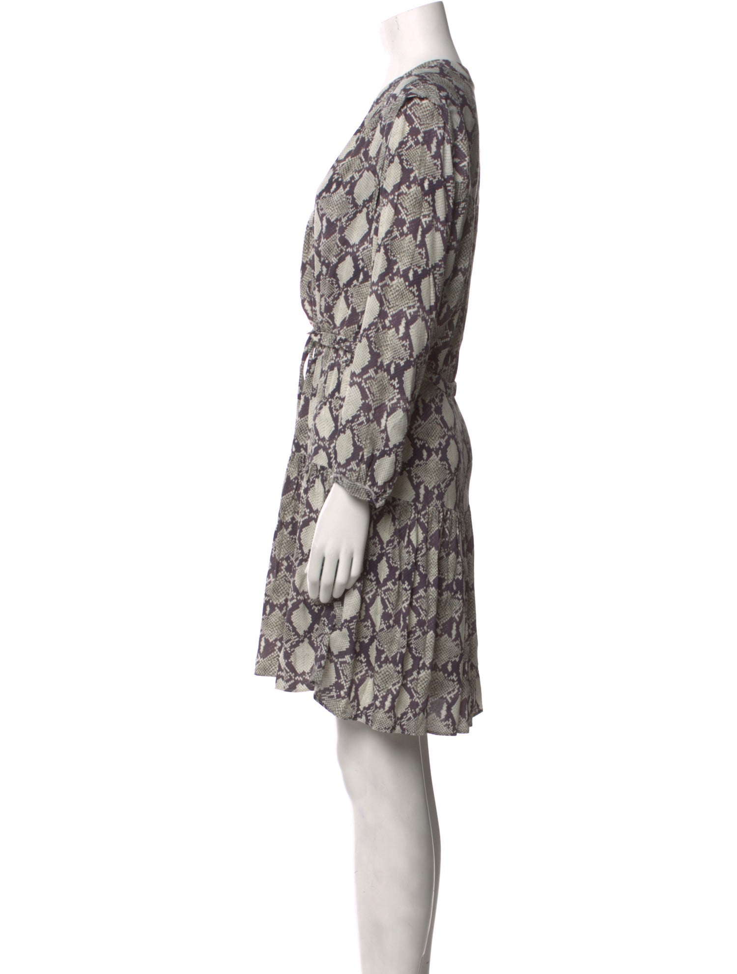 Rebecca Minkoff Printed Knee-Length Dress