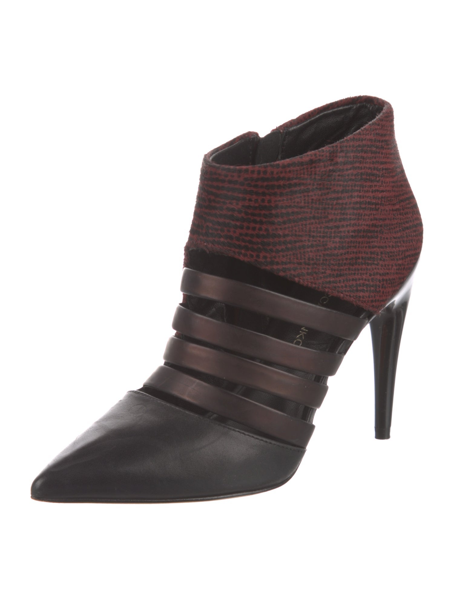 Rebecca Minkoff Leather Colorblock Pattern Boots