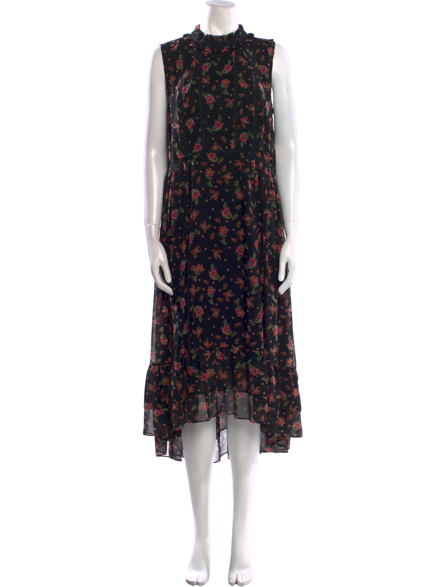 Rebecca Minkoff Floral Print Long Dress