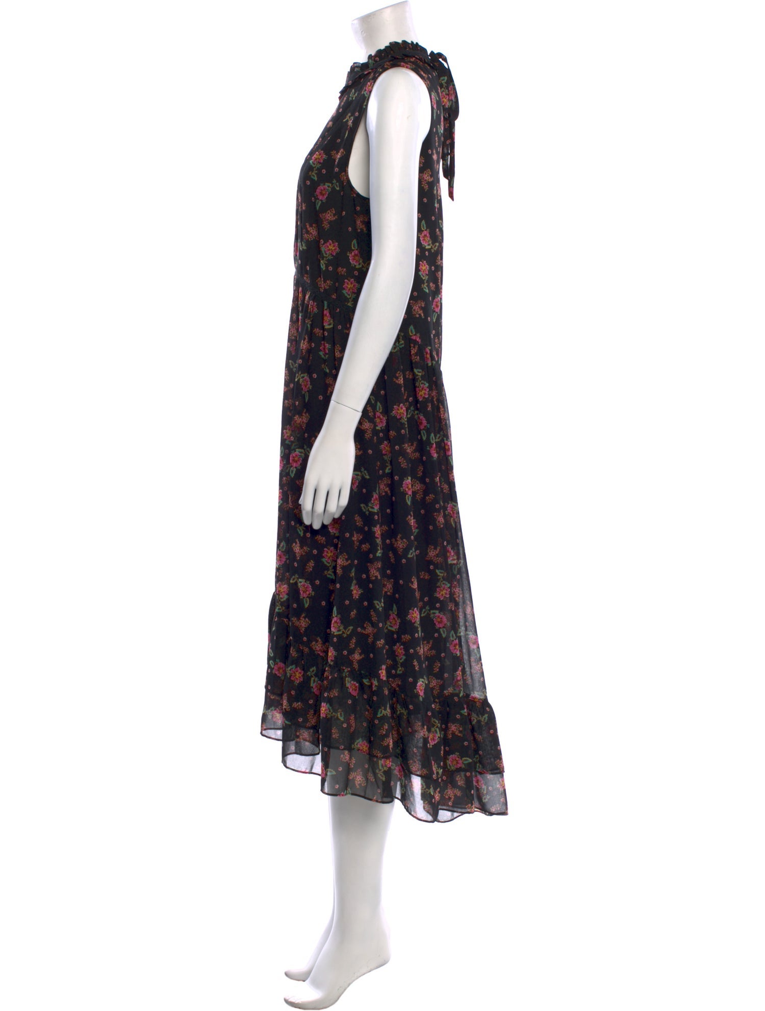 Rebecca Minkoff Floral Print Long Dress