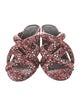 Rebecca Minkoff Leather Floral Print Slides