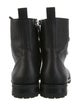 Rebecca Minkoff Leather Chain-Link Accents Combat Boots