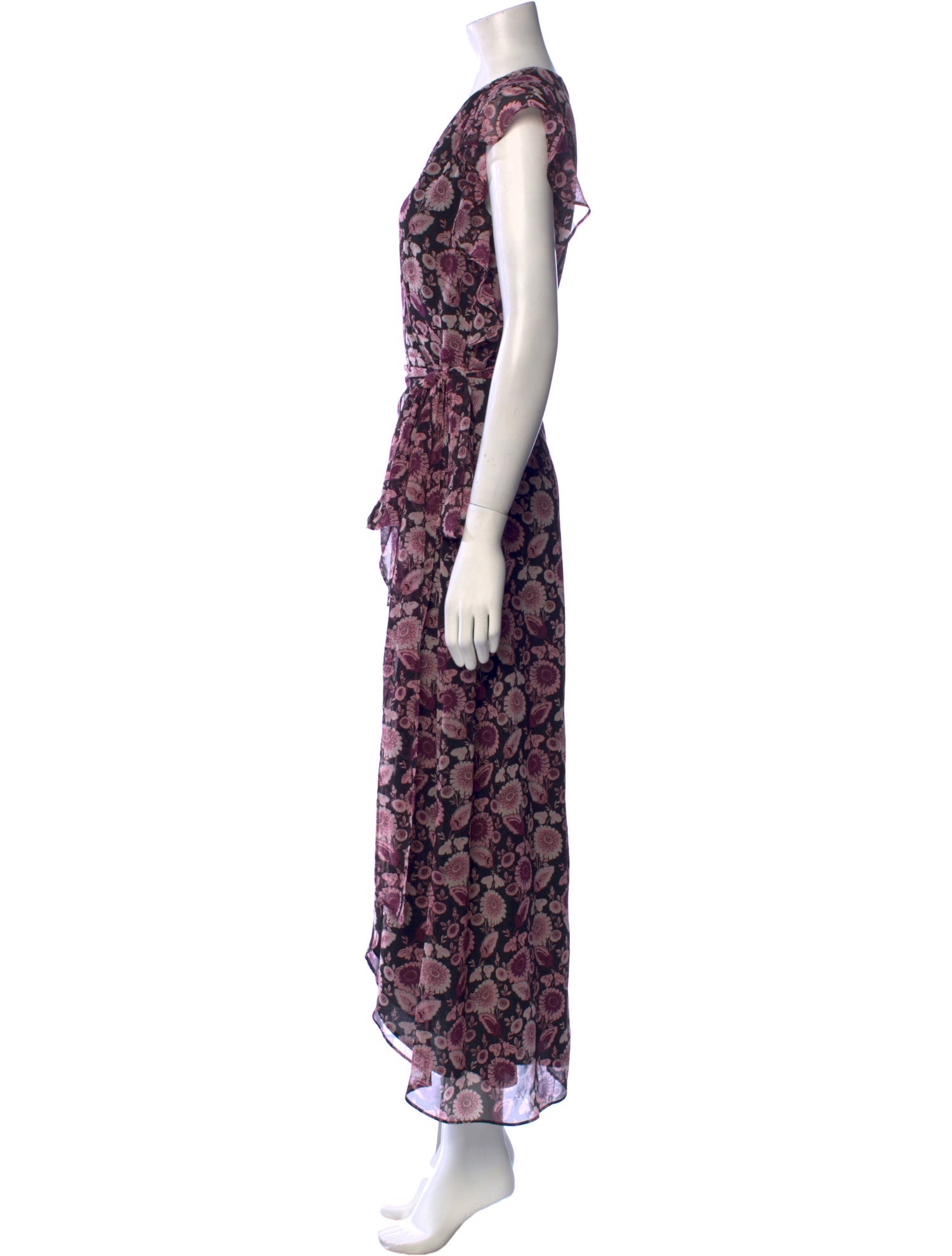 Rebecca Minkoff Floral Print Long Dress