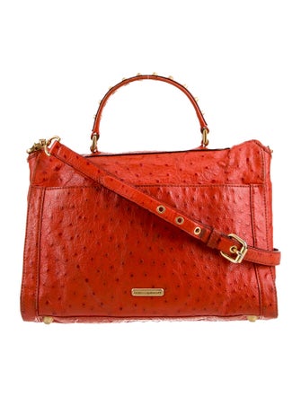 Rebecca Minkoff Ostrich Messenger Bag