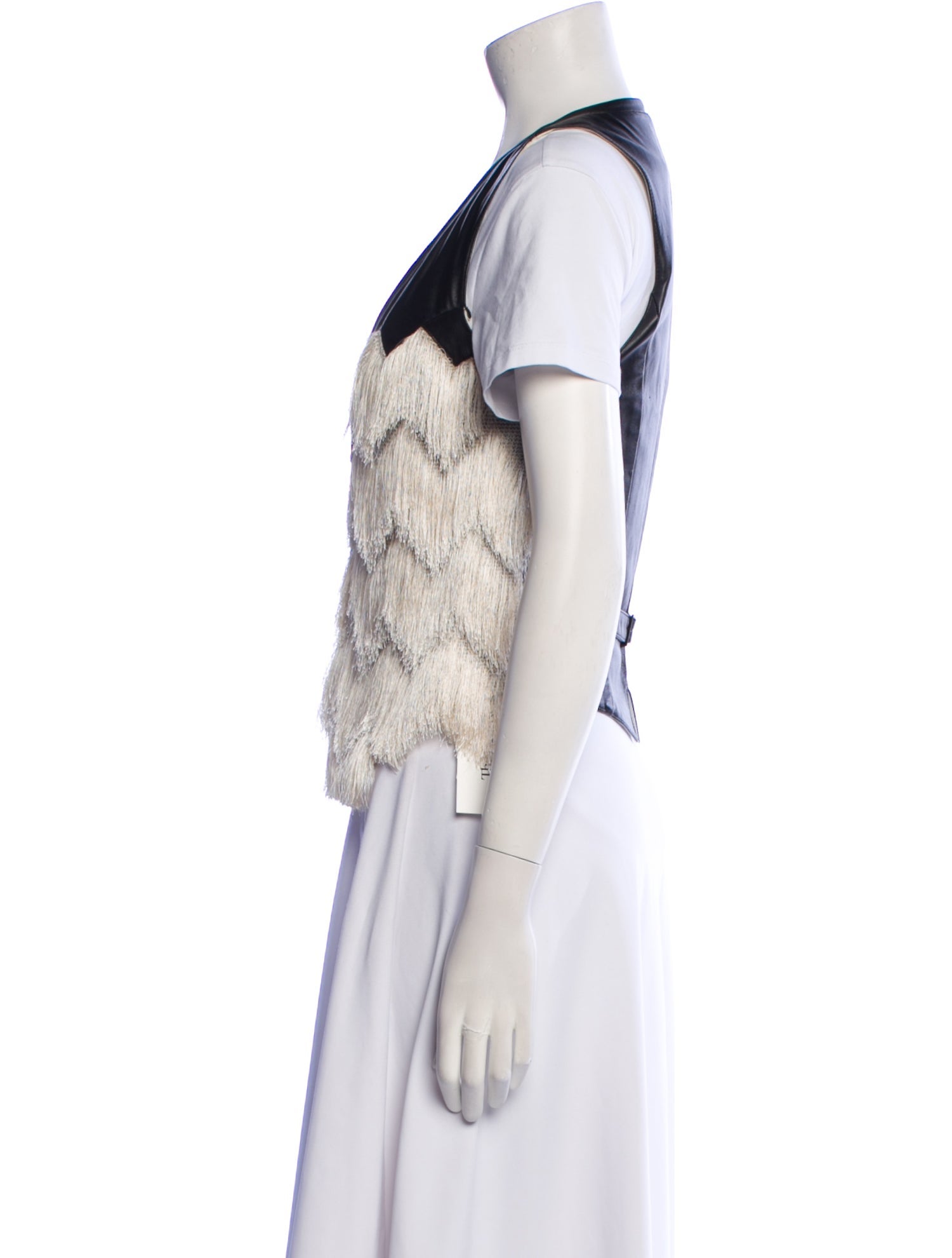 Rebecca Minkoff Colorblock Pattern Vest