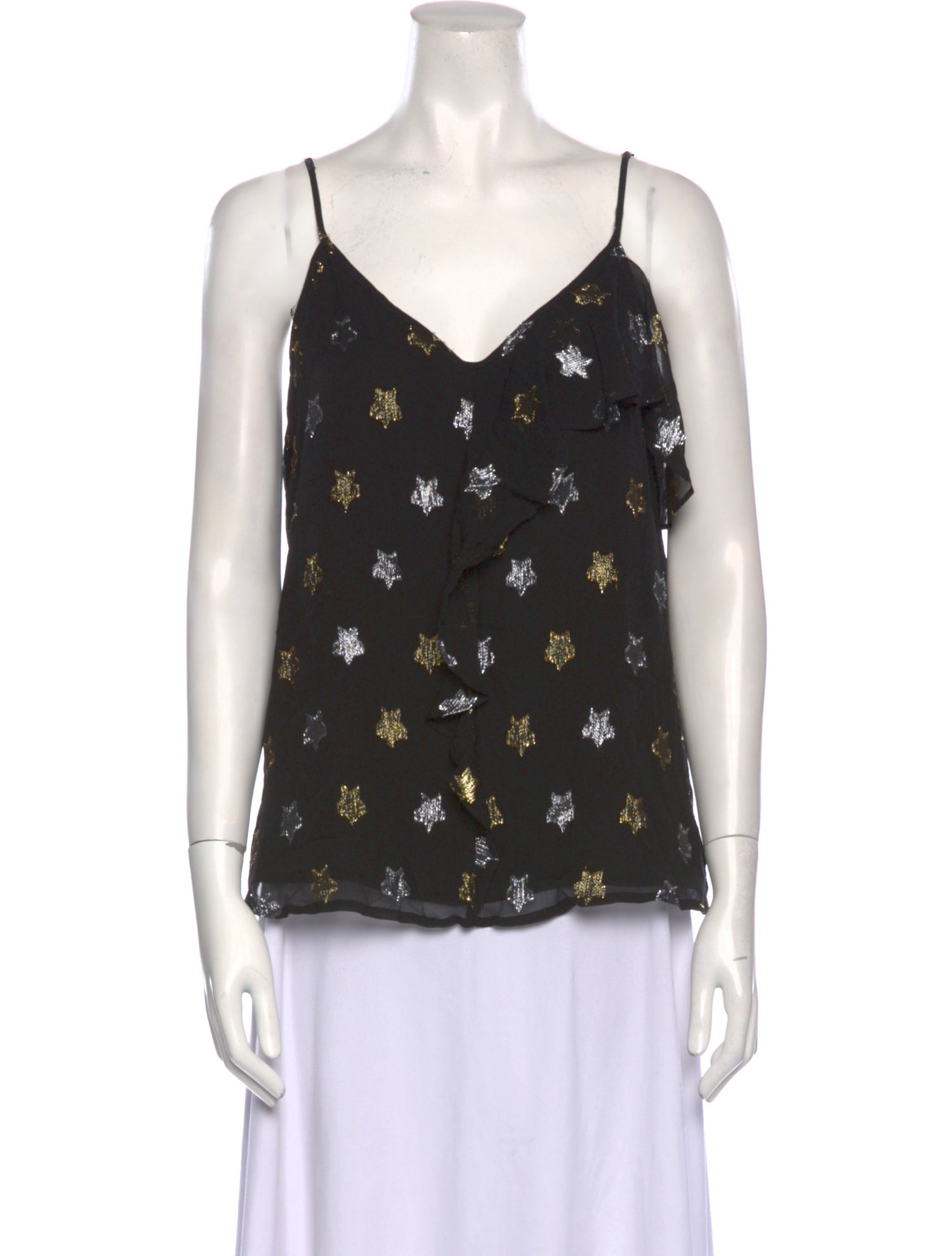 Rebecca Minkoff Silk Printed Top w/ Tags