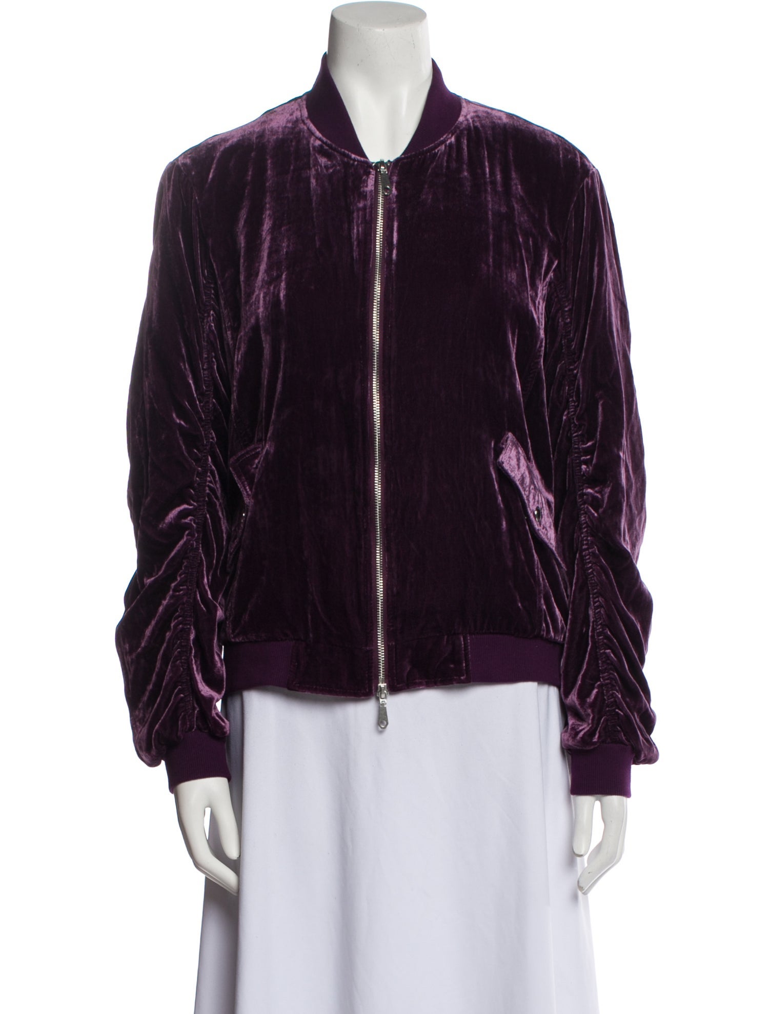 Rebecca Minkoff Printed Faux Fur Jacket