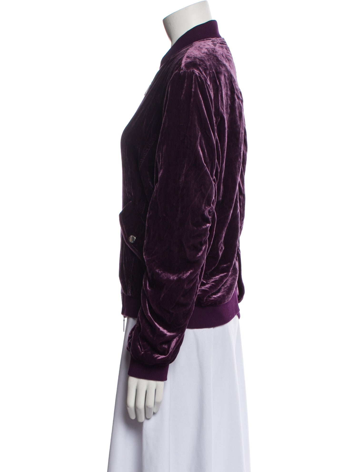 Rebecca Minkoff Printed Faux Fur Jacket