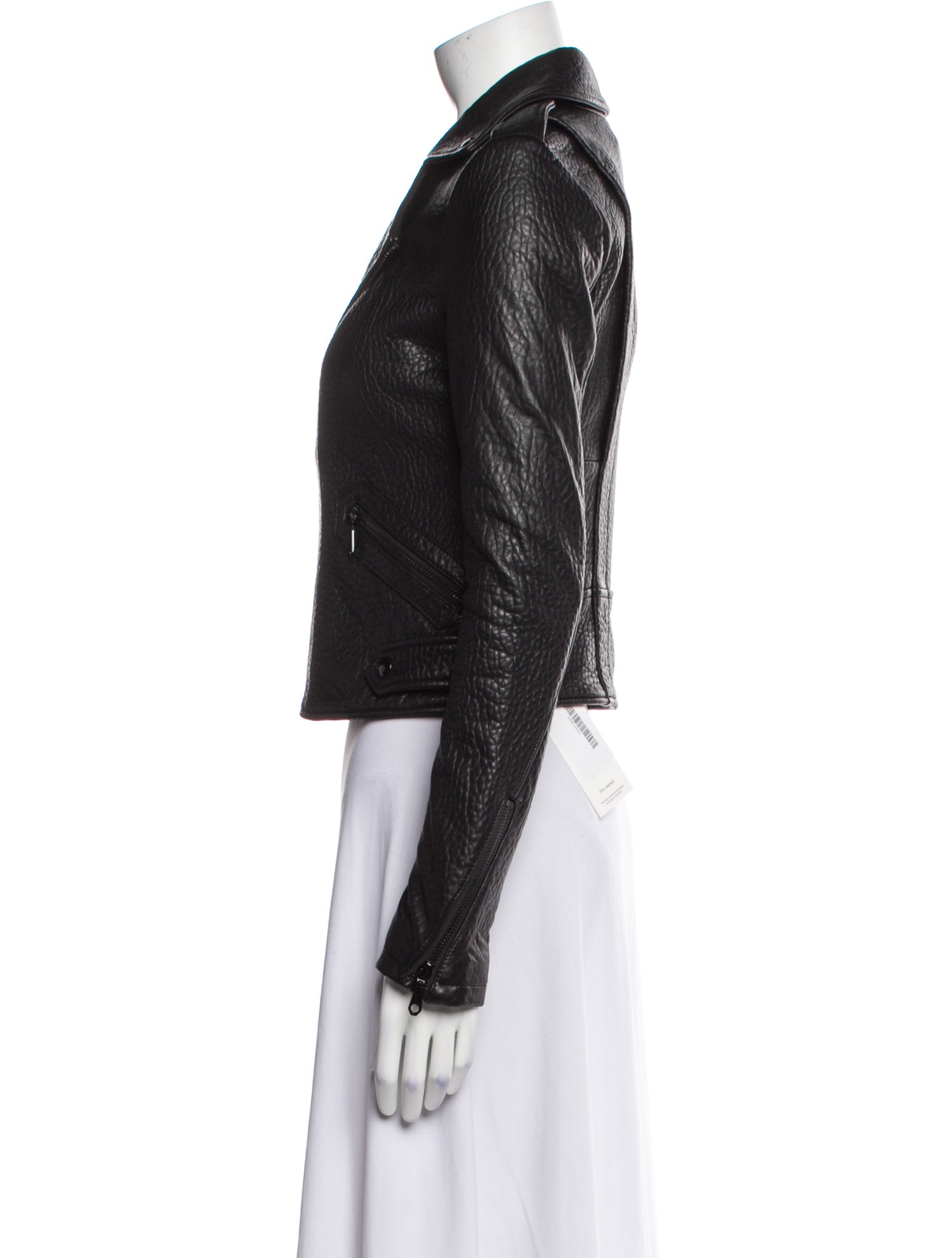 Rebecca Minkoff Lambskin Biker Jacket