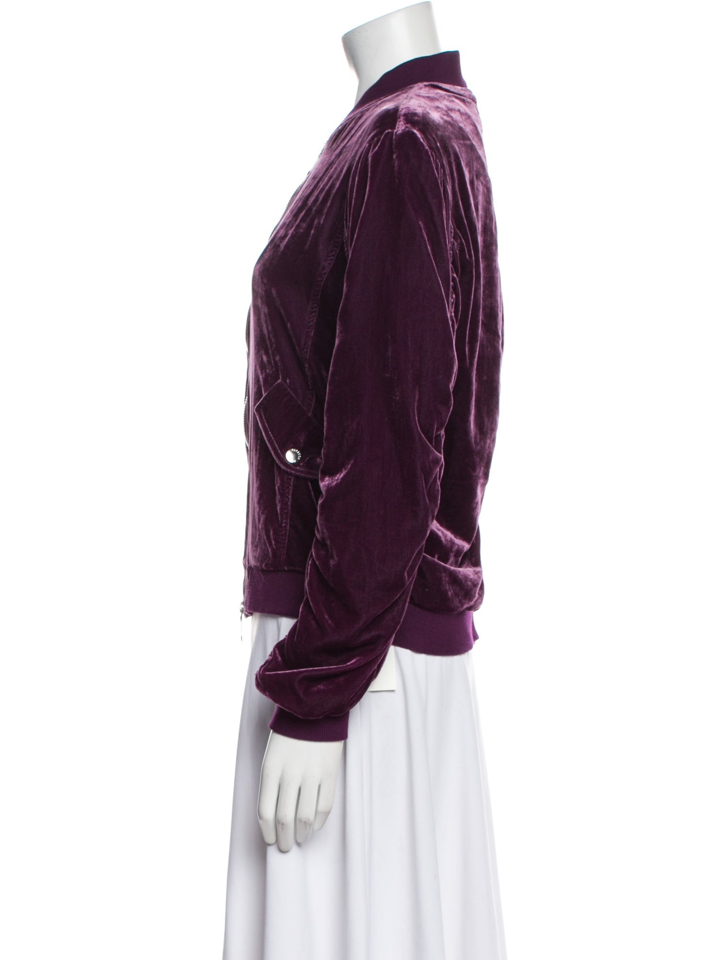 Rebecca Minkoff Printed Bomber Jacket