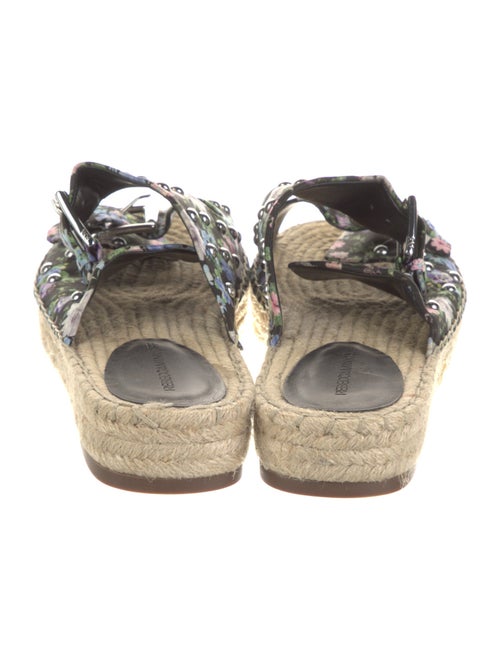 Rebecca Minkoff Floral Print Studded Accents Espadrilles