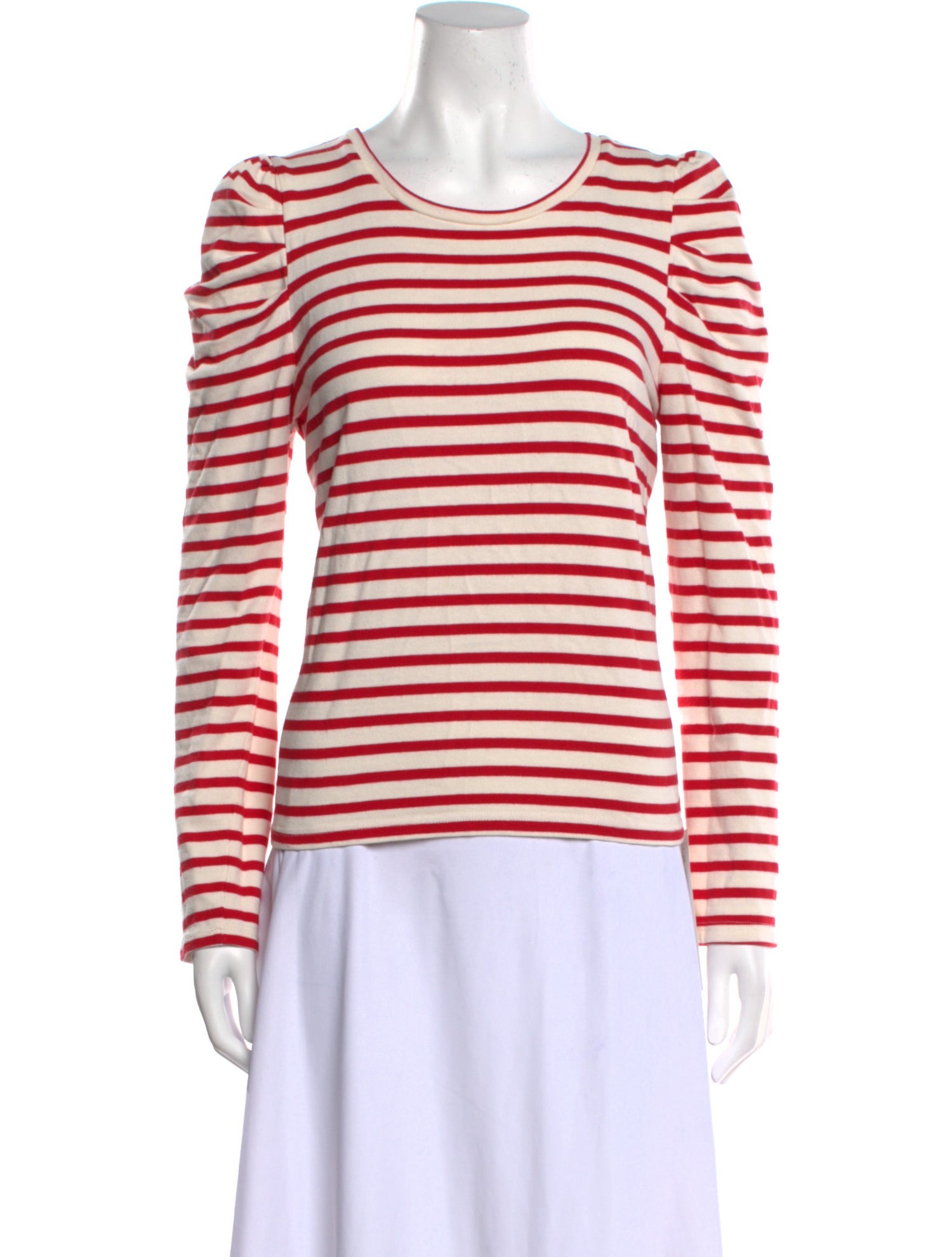 Rebecca Minkoff Striped Crew Neck T-Shirt