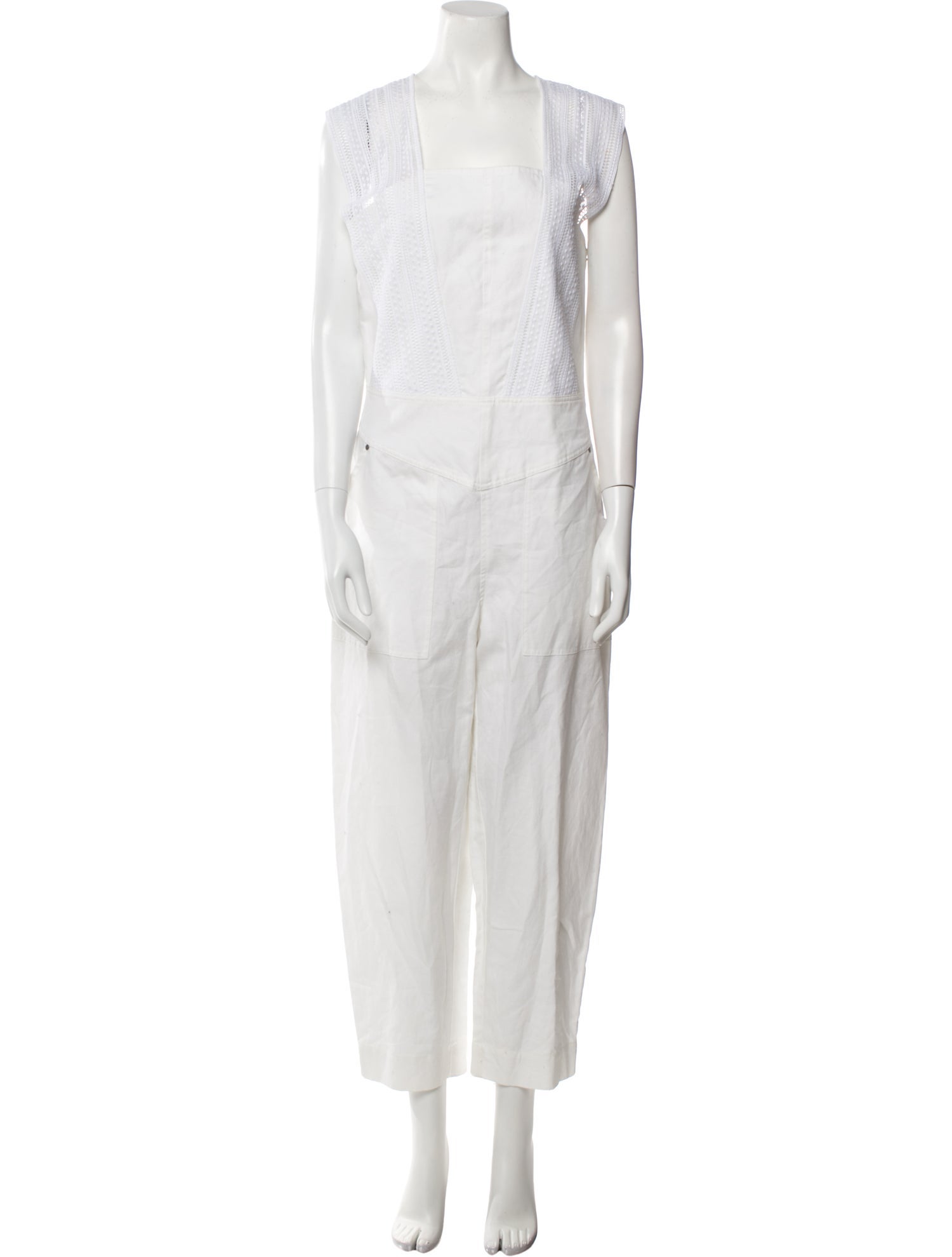 Rebecca Minkoff Square Neckline Jumpsuit