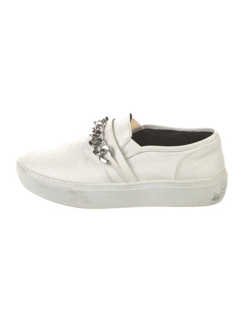 Rebecca Minkoff Leather Printed Sneakers