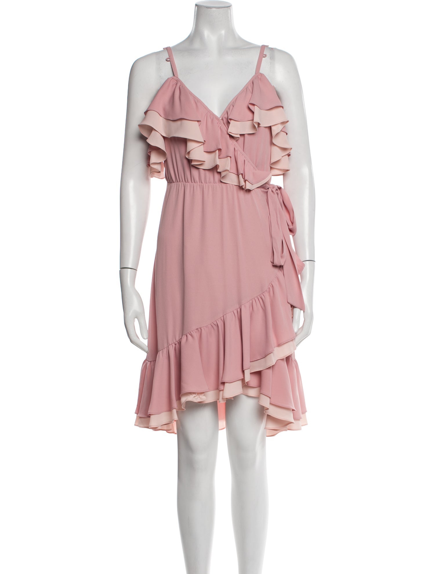 Rebecca Minkoff V-Neck Knee-Length Dress