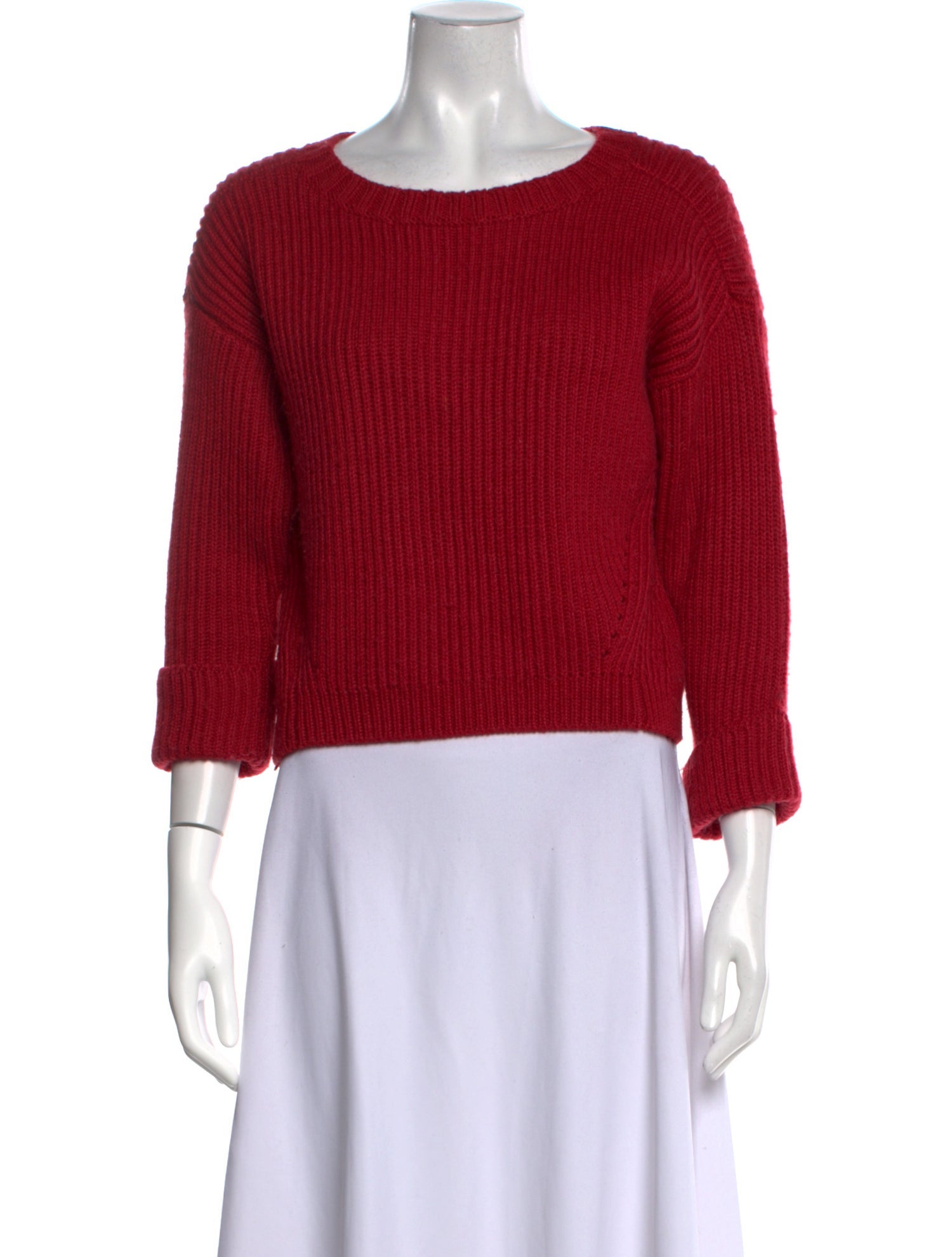 Rebecca Minkoff Wool Scoop Neck Sweater