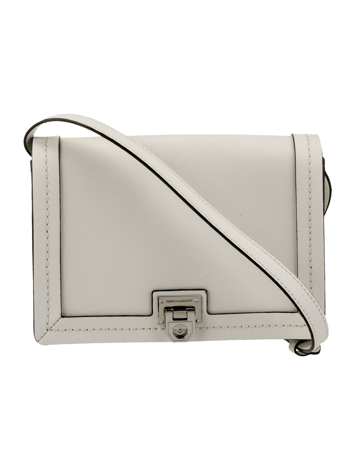 Rebecca Minkoff Saffiano Leather Shoulder Bag