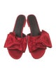 Rebecca Minkoff Satin Bow Accents Slides
