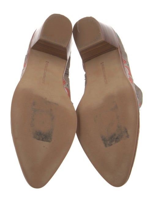 Rebecca Minkoff Suede Printed Western Boots