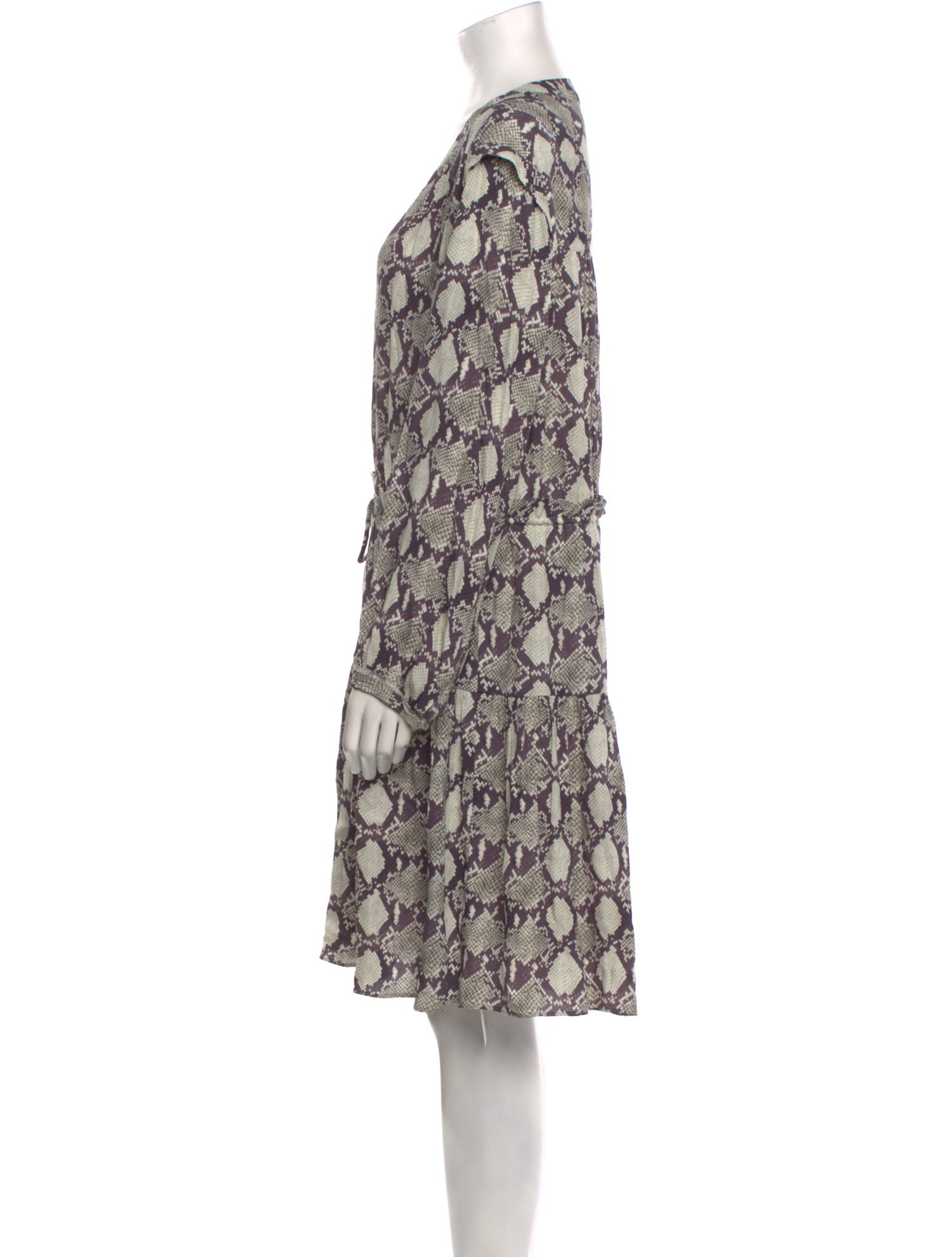 Rebecca Minkoff Animal Print Mini Dress