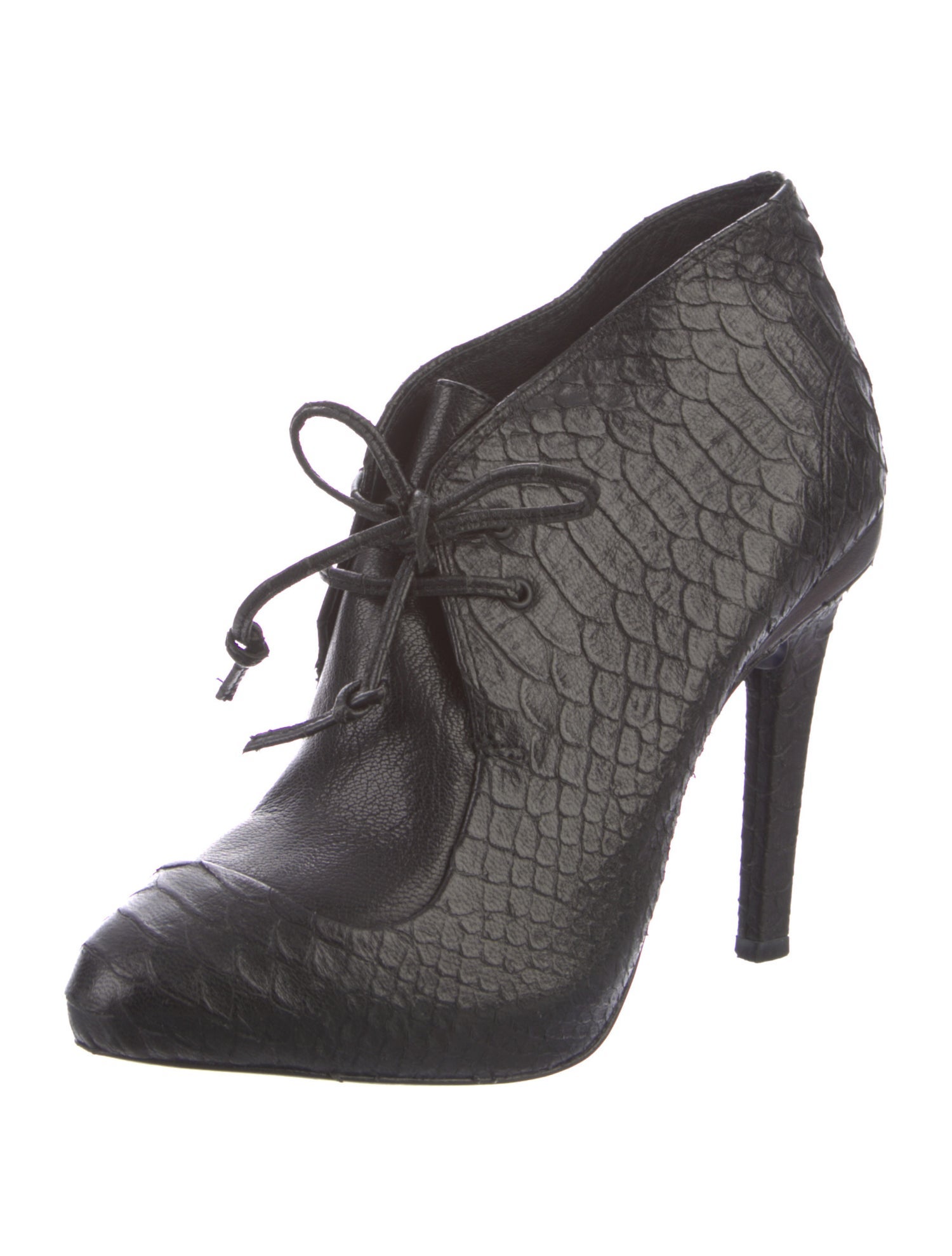 Rebecca Minkoff Leather Bow Accents Pumps