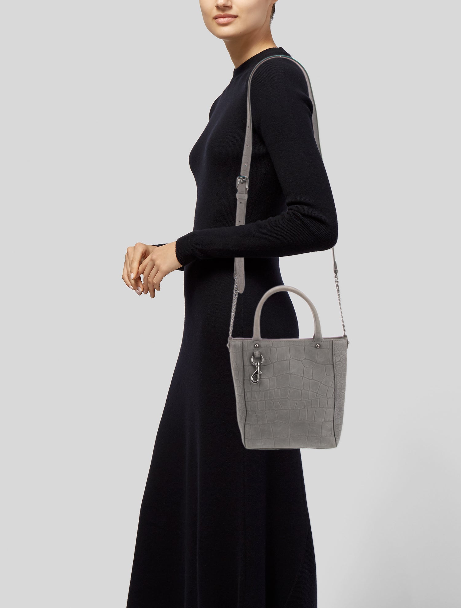 Rebecca Minkoff Suede Top Handle Bag