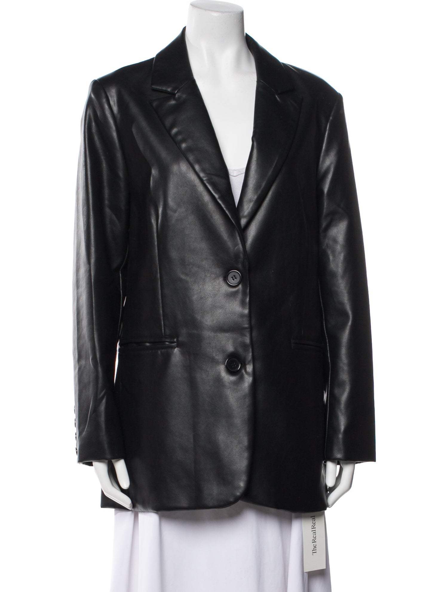 Rebecca Minkoff Faux Leather Blazer