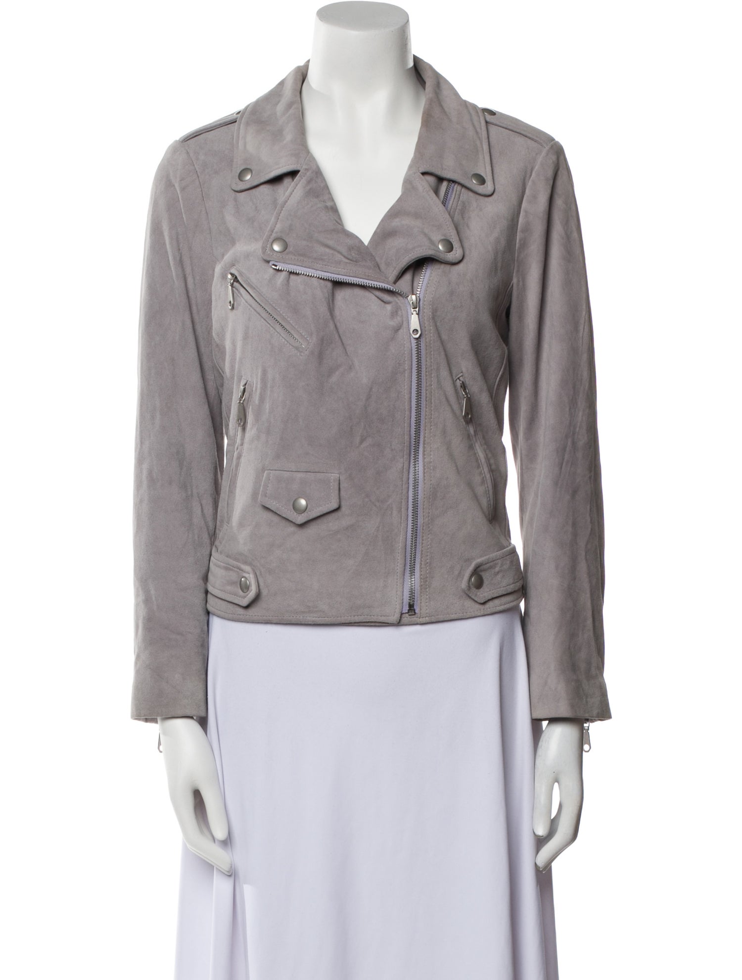 Rebecca Minkoff Lambskin Biker Jacket