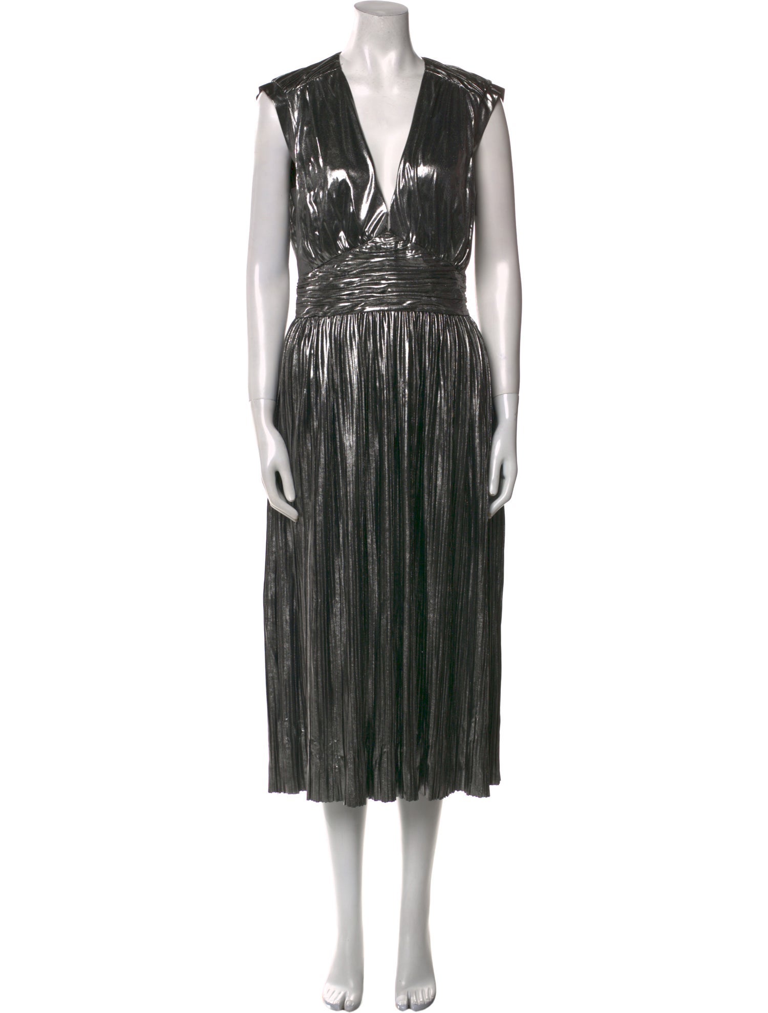 Rebecca Minkoff V-Neck Midi Length Dress