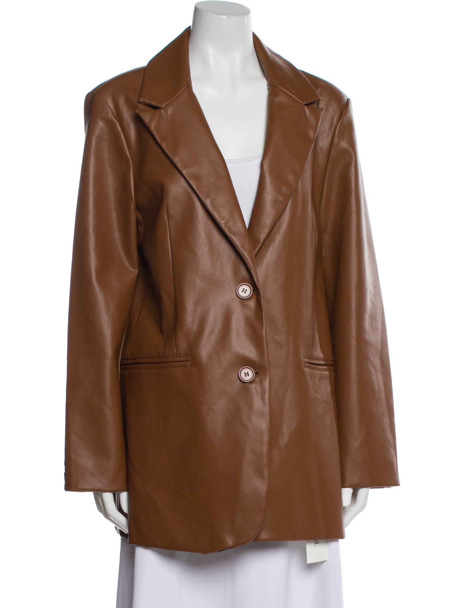 Rebecca Minkoff Faux Leather Blazer